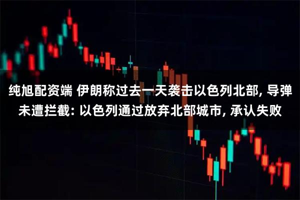 纯旭配资端 伊朗称过去一天袭击以色列北部, 导弹未遭拦截: 以色列通过放弃北部城市, 承认失败